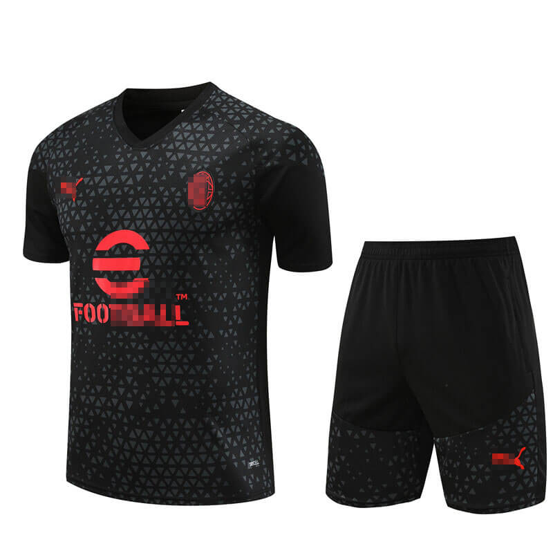 Camiseta de Entrenamiento de AC Milan 2023/2024 Negro